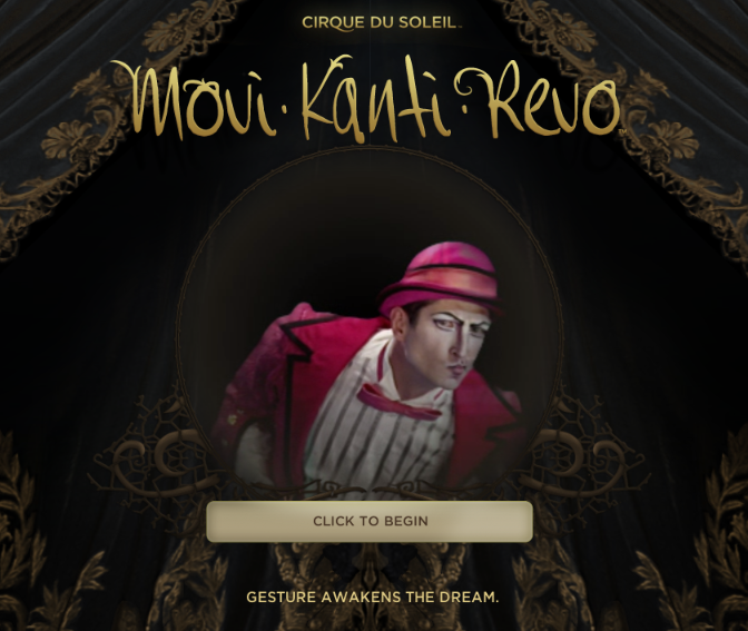 Cirque du Soleil's Movi Kanti Revo
