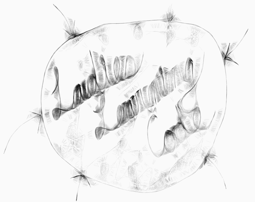 Procedural Drawing by Mr. Doob